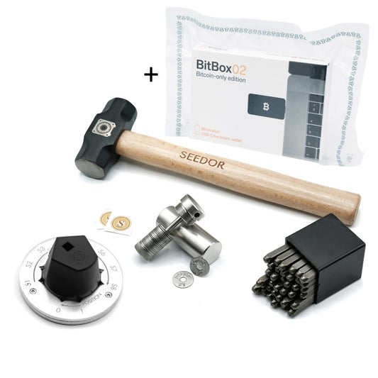 Seedor Safe - Starter Set + Bitbox02 (Bitcoin only)