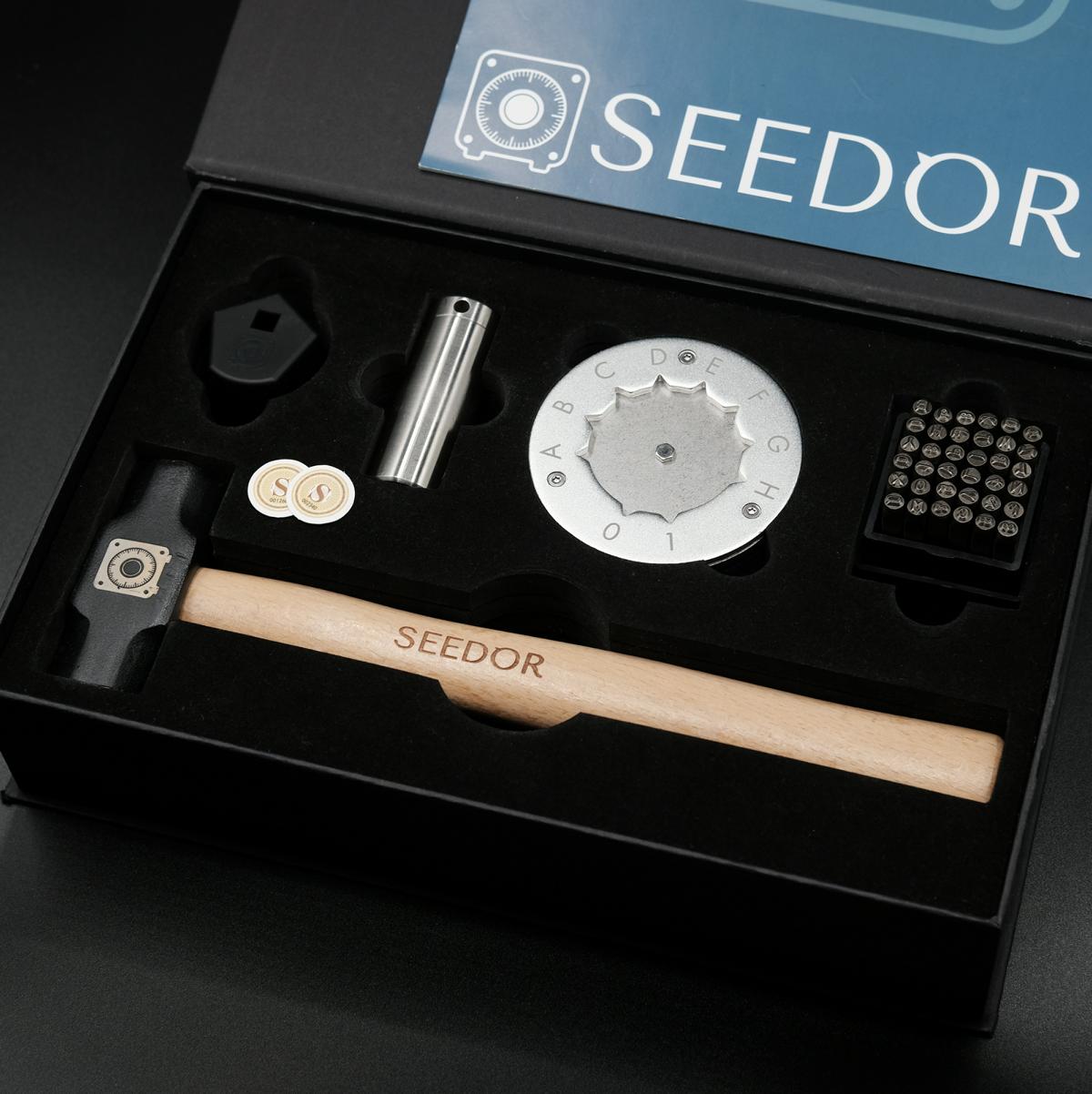 Seedor Safe - Set de inicio + Bitbox02 (solo Bitcoin)
